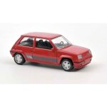 Renault supercinq gt turbo rouge phase ii 1988 voiture de collection norev 1 / 43