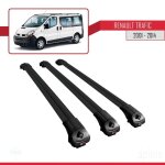 Barres de toit - ace - 1 - compatible renault trafic 2 - aluminium noir - charge utile < 300 kg - 3 barres ... Barres de toit - ace - 1 - compatible renault trafic 2 - aluminium noir - charge utile < 300 kg - 3 barres ...
