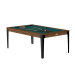 Ren� pierre brio - table billard convertible ren� pierre elan chataignier pieds noirs - couleur du tapis:vert ...