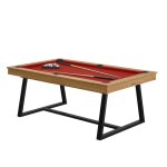 Ren pierre brio - table billard convertible ren pierre brio noyer venice - couleur du meuble:noyer ...