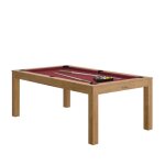 Ren pierre - table billard convertible ren pierre charme noyer venice - couleur du meuble:noyer couleur ...