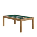 Ren pierre - table billard convertible ren pierre charme noyer venice - couleur du meuble:noyer couleur ...