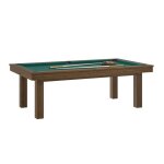 Ren pierre - table billard convertible ren pierre lafite chataignier - couleur du meuble:noyer couleur ...