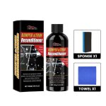 Rnovateur de plastique noir pour lautomobile taches sur le tableau de bord rparation des rayures remise ...