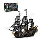 Reobrix - le bateau pirate - black pearl - jeu de construction en brique Reobrix - le bateau pirate - black pearl - jeu de construction en brique