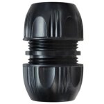 R�parateur universel aqua flow - 12 / 15 / 19 mm - plastique - arrosage de jardin