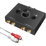 Répartiteur audio commutateur audio bidirectionnel avec bouton muet 2x1 / 1x2 l / r commutateur audio ... Répartiteur audio commutateur audio bidirectionnel avec bouton muet 2x1 / 1x2 l / r commutateur audio ...