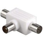 Répartiteur dantenne adaptateur en t répartiteur dantenne tv satellite coaxial 2 voies 2x femelle vers ... Répartiteur dantenne adaptateur en t répartiteur dantenne tv satellite coaxial 2 voies 2x femelle vers ...