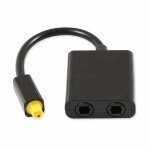 Répartiteur fibre optique répartiteur câble optique audio 1 entre 2 sorti adaptateur audio numérique ... Répartiteur fibre optique répartiteur câble optique audio 1 entre 2 sorti adaptateur audio numérique ...