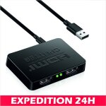 R�partiteur hdmi 1 entr�e 2 sorties adaptateur hdmi double �cran avec c�ble dalimentation compatible ...