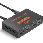 Répartiteur hdmi 1 entrée 4 sorties splitter hdmi 4k commutateur hdmi supporte 3d 4k 1080p multiprise ... Répartiteur hdmi 1 entrée 4 sorties splitter hdmi 4k commutateur hdmi supporte 3d 4k 1080p multiprise ...