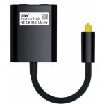 R�partiteur optique 1 entr�e 2 sorties r�partiteur de c�ble audio optique connecteur plaqu� or 24 carats ...