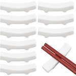 Repose - baguette en porcelaine - dok - lot de 10 - c�ramique japonaise - support pour cuill�re - d�coration ...