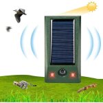 Rpulsif chat exterieur ultrason chat repulsif chien charge solairechargement usb prvenir les chiens ...