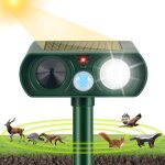 R�pulsif chat solaire ext�rieur avec d�tecteur mouvement protection jardin pelouse arbres fruitiers