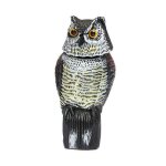 R�pulsif pigeon - effaroucheur d?oiseaux forme dhibou r�fl�chissant lumineux anti - oiseaux epouvantail ...