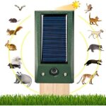 R�pulsif solaire � ultrasons pour animaux efficace contre cerfs / oiseaux / lapins dans le jardin �tanche ...