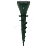 Rpulsif taupes solaire tanche avec vibrations et frquences variables pour jardin
