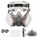 Respirateur r�utilisable demi - masque - zor� - 6200 - protection respiratoire - lunettes de s�curit� ...