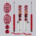 Ressort de suspension amortisseurs combin�s filet�s pour bmw 3 e46 berline coupe 1998 - 2006 316 318 ...
