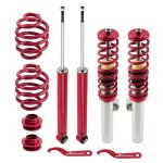 Ressort de suspension amortisseurs combin�s filet�s pour bmw 3 e46 berline coupe d�capotable / �cabriolet ...