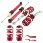 Ressort de suspension combins filets pour audi a4 1. 8 b6 b7 8e avant quattro rglable amortisseur