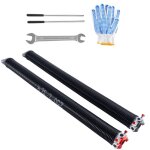 Ressorts de torsion - duoku - pour porte de garage - une paire de ressorts de 025 x 2 x 32 po avec 16 ...
