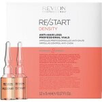 Ampoules anti - chute - revlon - restart density - 12x5ml - renforce les cheveux - prserve la densit ...