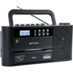 Retekess tr641 poste radio cassettelecteur de cassettesfm amcarte usb / tfprise de casqueopration de ...