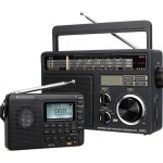 Retekess v115 - tr618 radio portable radio am fm sw minuterie de sommeil carte tf lecteur mp3 enregistreur ...