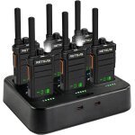 Retevis rb626h talkie walkie longue porte talkie walkie rechargeable 2000 mah vox alarme durgence pour ...
