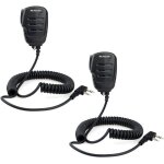 Retevis rs111 talkie walkie microphone haut - parleur 2 broches compatible avec rt24 rt27 rt21 baofeng ...