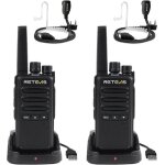 Retevis rt668b talkies walkies pmr446 radios sans licence vox 16 canaux ctcss / dcs avec oreillette robuste ... Retevis rt668b talkies walkies pmr446 radios sans licence vox 16 canaux ctcss / dcs avec oreillette robuste ...