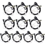 Retevis talkie walkie couteur oreillette compatible rt45 motorola t80 extreme t81 hunter 1 broche 25mm ...