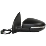 Rtroviseur lectrique gauche noir chauffant volkswagen golf 6 2008 - 2012