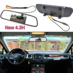 Rétroviseur de stationnement à inversion automatique Écran lcd numérique couleur de 43 pouces pour caméra ... Rétroviseur de stationnement à inversion automatique Écran lcd numérique couleur de 43 pouces pour caméra ...