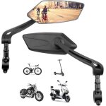 R�troviseur v�lo paireretroviseur pour trottinette �lectrique vtt velo electrique et scooter moto avec ...