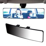 Rétroviseur de voiture 300x70mm universel remplacement panoramique grand angle auto intérieur anti - ... Rétroviseur de voiture 300x70mm universel remplacement panoramique grand angle auto intérieur anti - ...