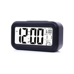 Rveil digital rveil matin horloge numrique rveil  pile silencieux pour enfants adultes grand cran ...