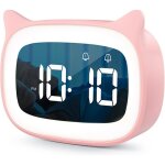 R�veil enfant educatif radio reveil enfant avec veilleus jour / nuit deux alarmes 18 types de musique ...