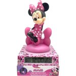 Reveil figurine 3d lumineuse - kids licensing - minnie - d�s 3 ans