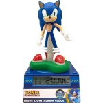 Reveil figurine 3d lumineuse - kids licensing - sonic - d�s 3 ans