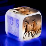 Rveil numrique de cheval pour enfant avec affichage led pour enfanttable bureaucadeau danniversaire ...