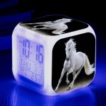 Rveil numrique de cheval pour enfant avec affichage led pour enfanttable bureaucadeau danniversaire ...