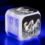 Rveil numrique de cheval pour enfant avec affichage led pour enfanttable bureaucadeau danniversaire ...
