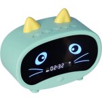 Rveil numrique avec haut - parleur rveil chat dessin anim avec affichage de la temprature double ...