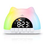 Réveil numérique reveil lumineux avec veilleuse 11 couleurs rgb snooze 2 alarme reveil enfant educatif ... Réveil numérique reveil lumineux avec veilleuse 11 couleurs rgb snooze 2 alarme reveil enfant educatif ...