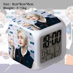 R�veil num�rique de stray kids pour enfant avec affichage led pour enfanttable bureaucadeau danniversaire ...