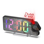 Rveil projection numrique - couleur - 3 niveaux de luminosit - projection tournante - grand cran ...