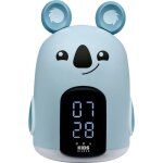 Rveil & veilleuse coco le koala - bigben - 3 mlodies - intensit lumineuse rglable - affichage heure ...